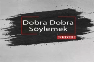 Dobra Ne Demek? Dobra Dobra Ne Demek? Dobra İnsan Ne Demek?
