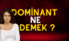Dominant Nedir? Dominant İnsan Ne Anlama Gelir ve Biyolojide Dominant Ne Demektir