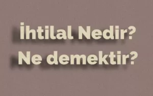 İhtilal Ne Demek? Tarihteki ve Osmanlı’daki Anlamı