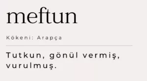 Meftun Ne Demek? Meftun Ne Demek Arapça? Ezva i Meftun Ne Demek?
